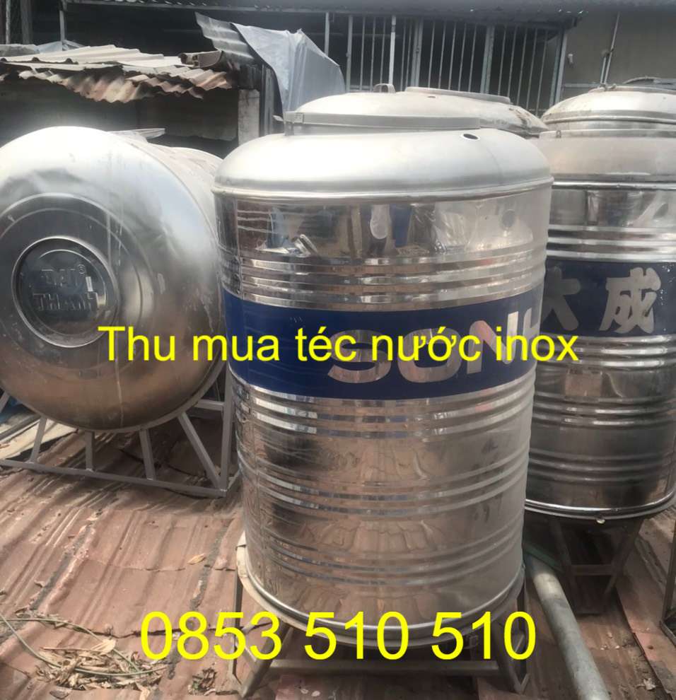 Thu mua téc nước bồn nước inox cũ Hải Phòng 0853.510.510